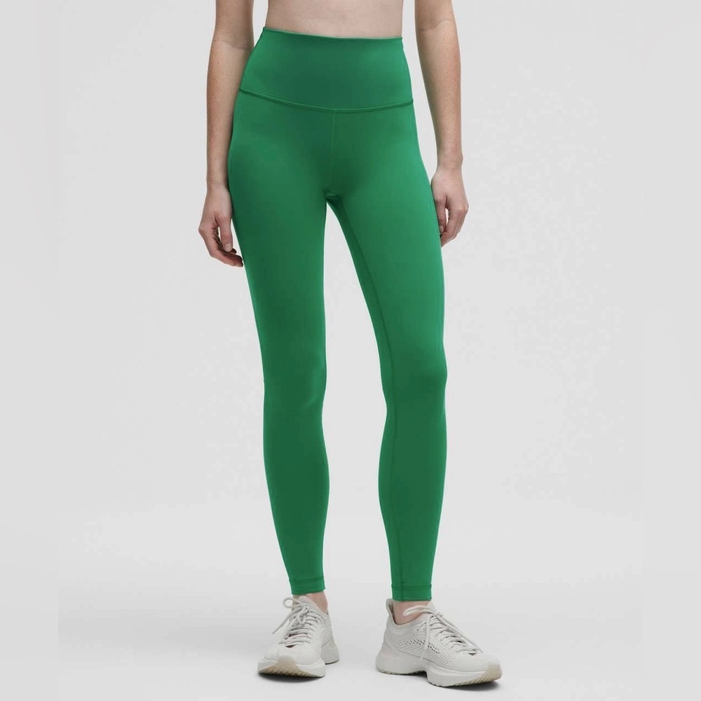 NWT Lululemon Wunder Train High-Rise Tight 28"
Raceway Green size 14